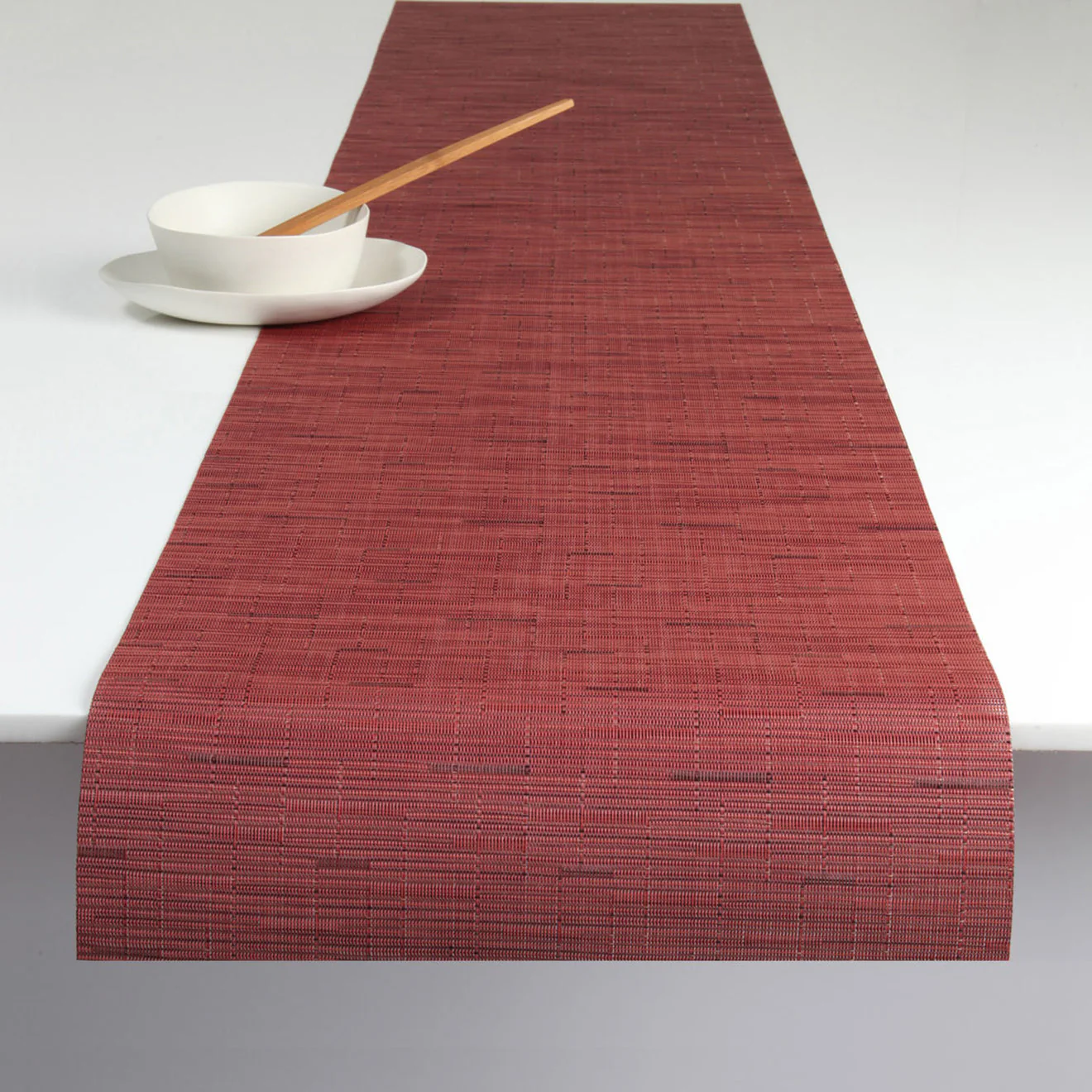 Bamboo Table Runner Samples - Cranberry