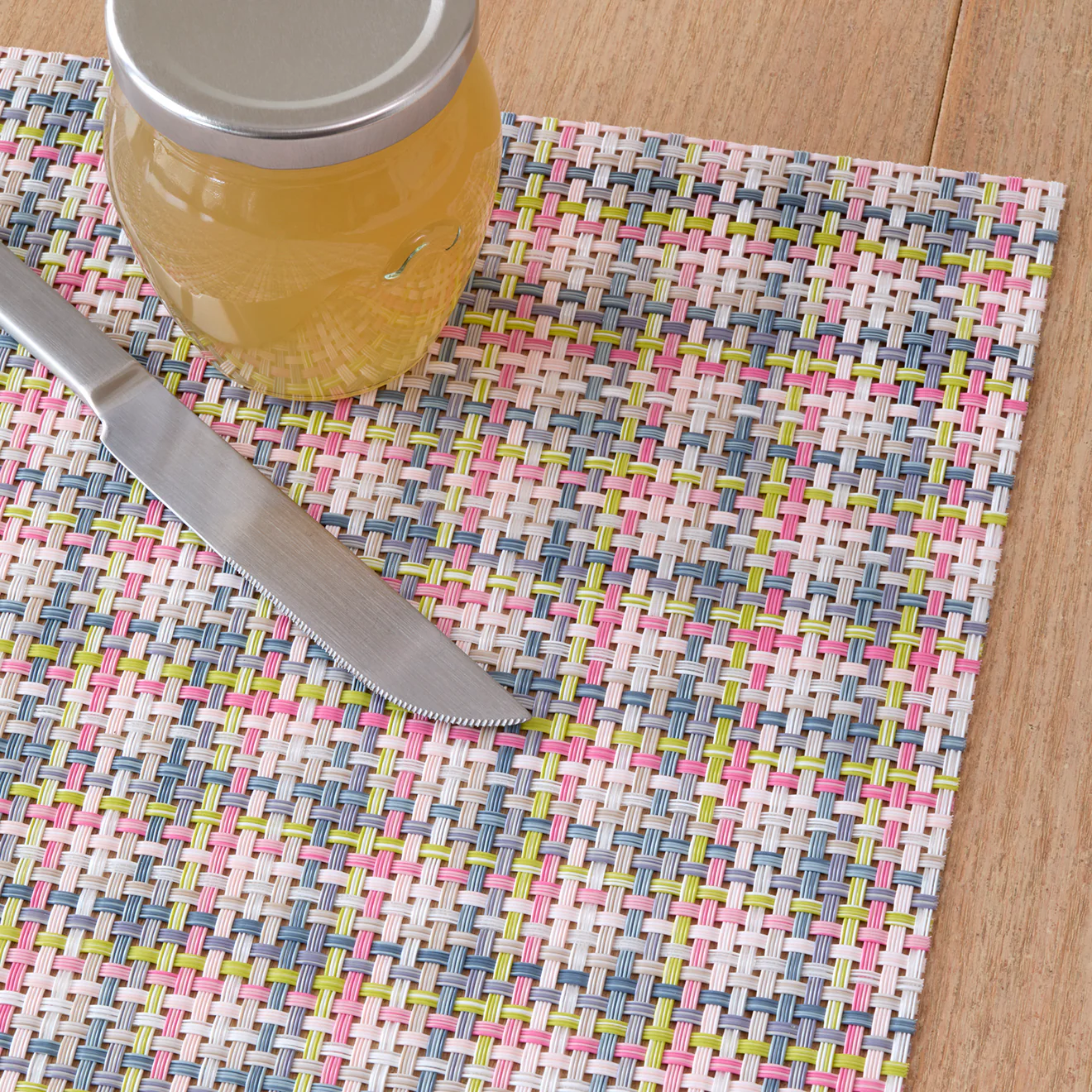 Basketweave Placemats - Begonia - Image 4