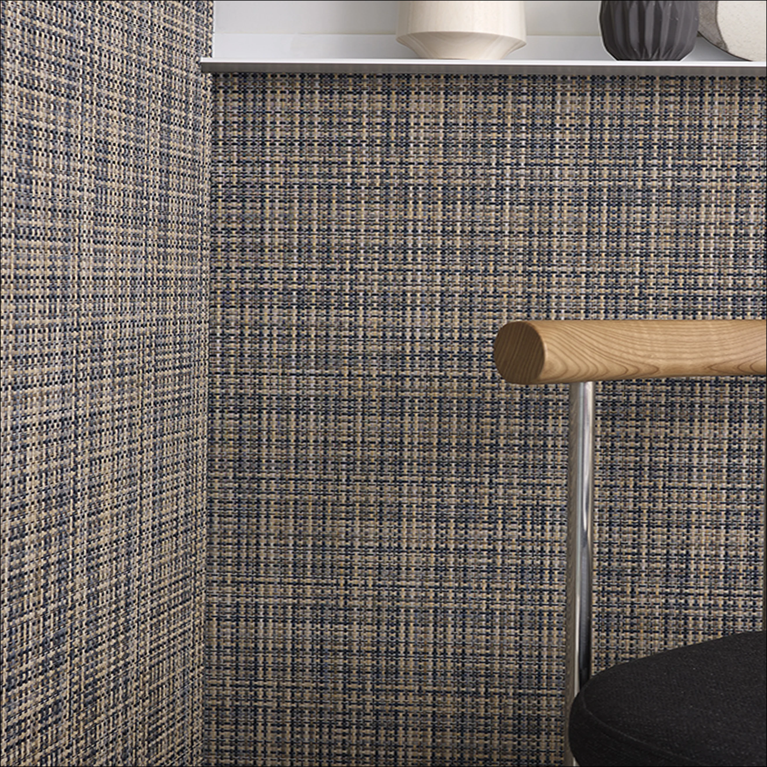 Basketweave Wall Textile Samples - Coast - Image 2