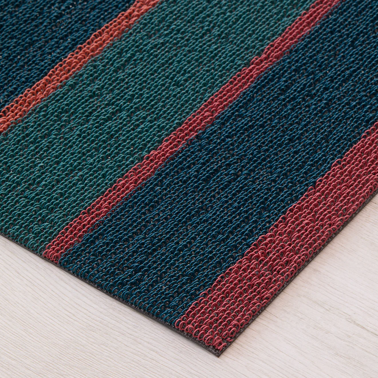 Bolt Stripe Shag Mats - Raspberry - Image 3