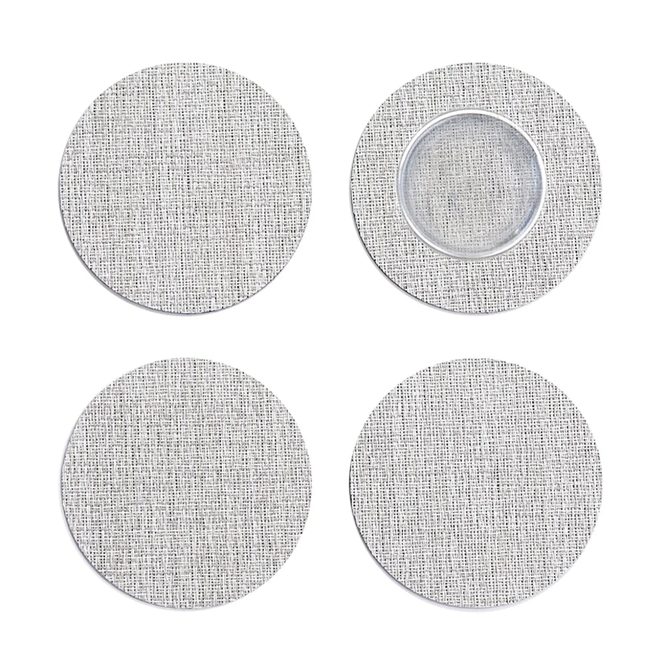 Bouclé Coaster Samples - Natural
