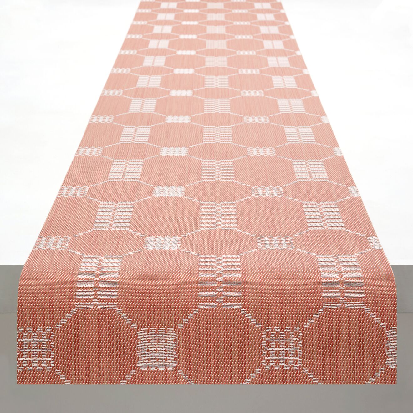 Coverlet Table Runners - Burnt Coral - Image 2