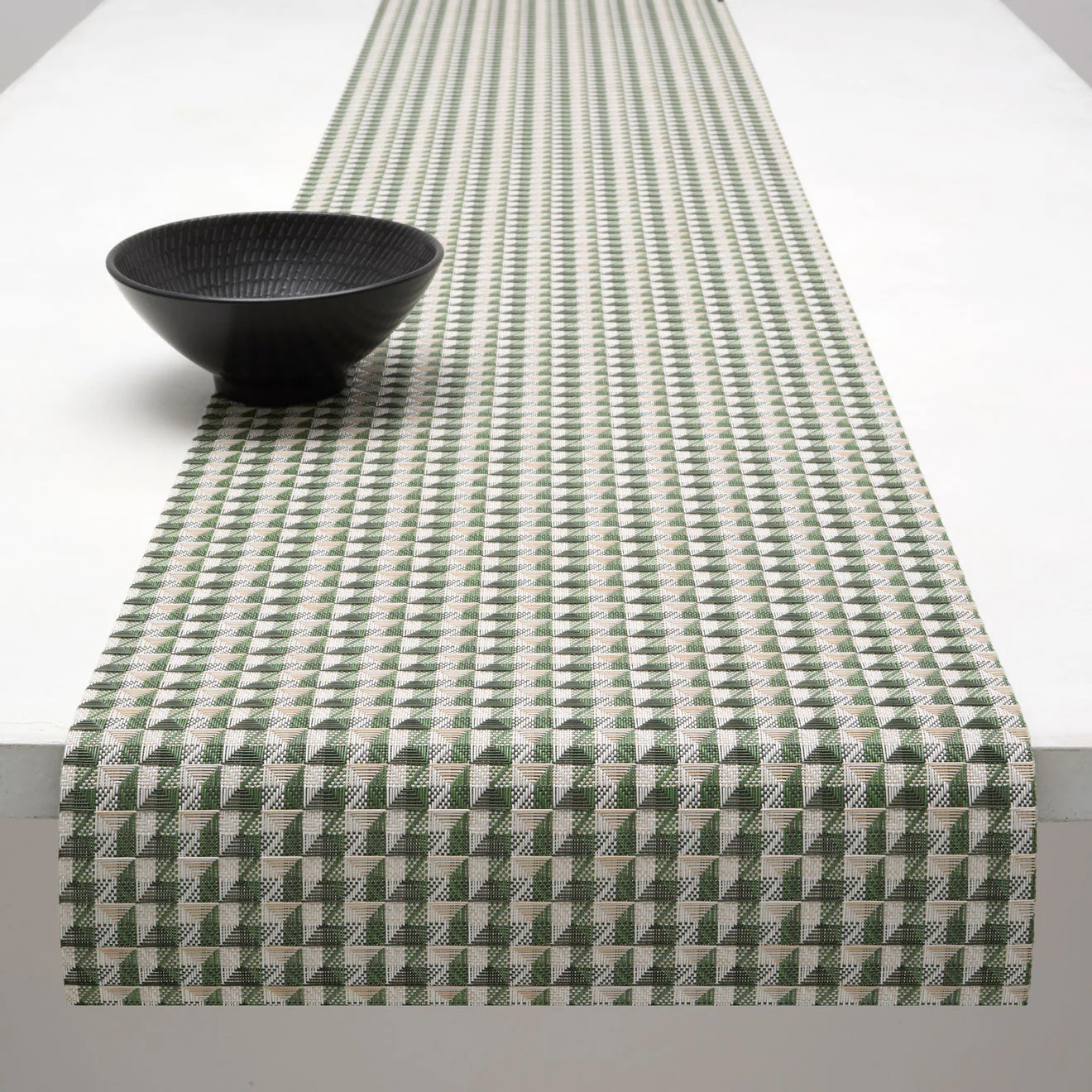 Crane Table Runner Samples - Thyme