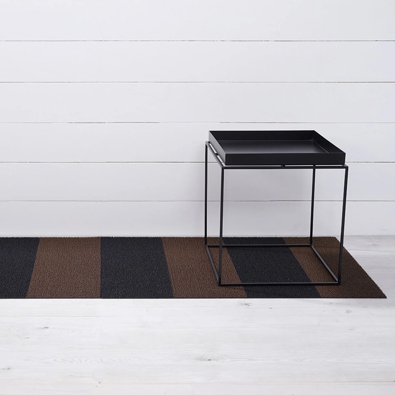 Duo Stripe Shag Mats - Mocha - Image 10