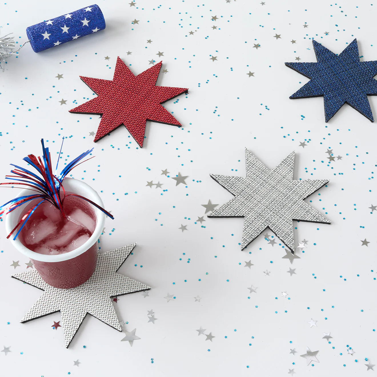 Firecracker Coasters - Multi - Image 4