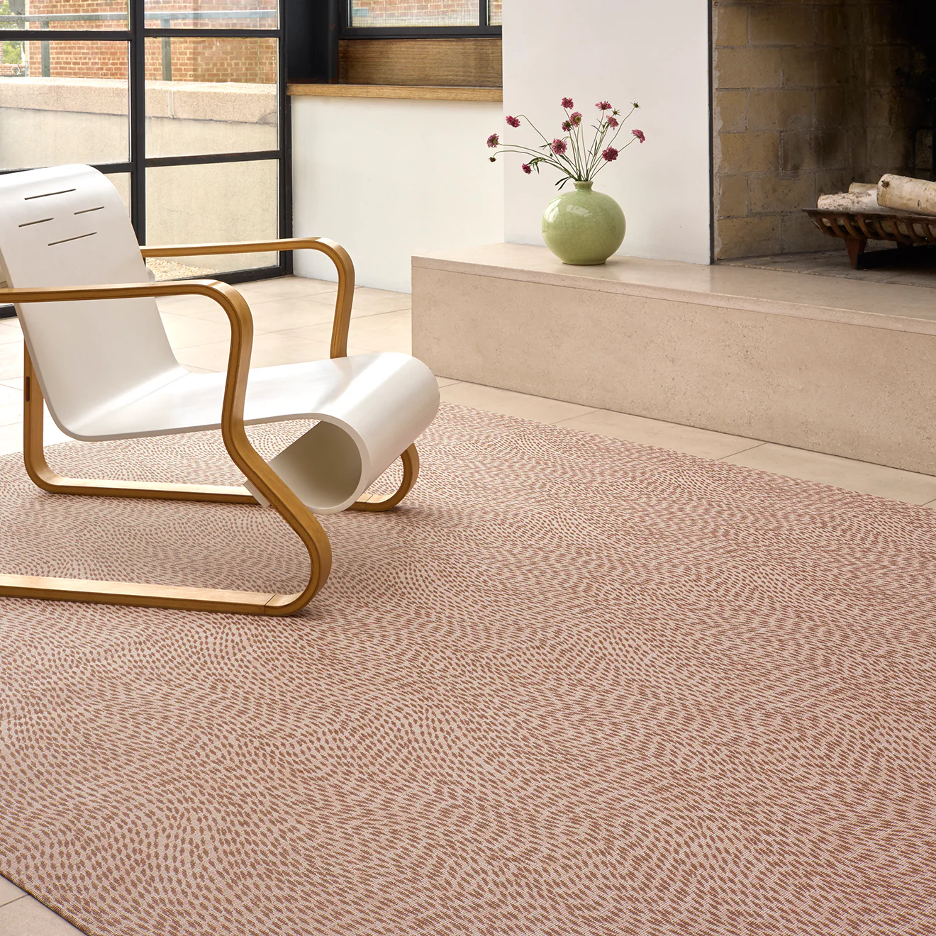 Flutter Rugs - Rosewood - Image 3