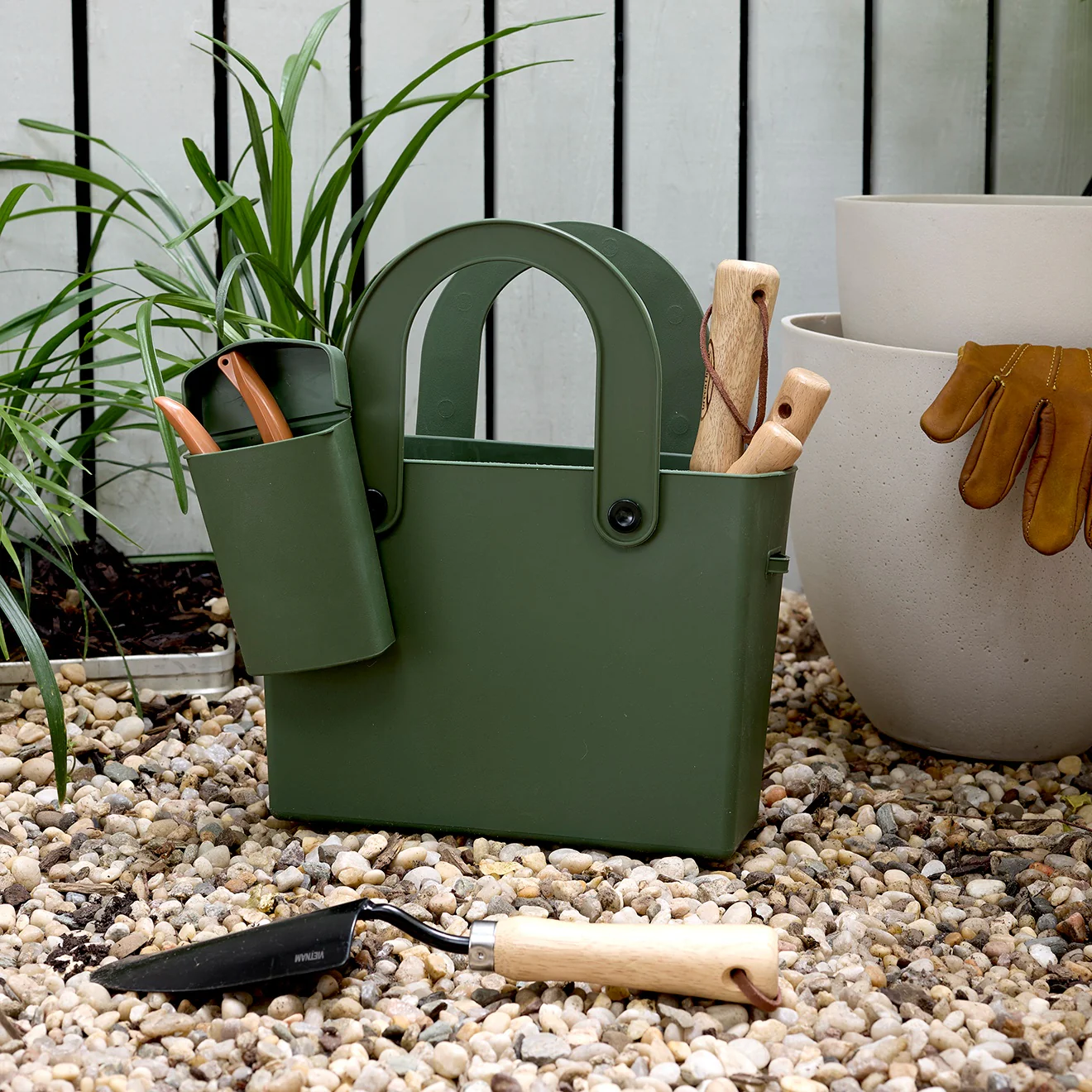 Hachiman Garden Tote with Pouch - Image 10