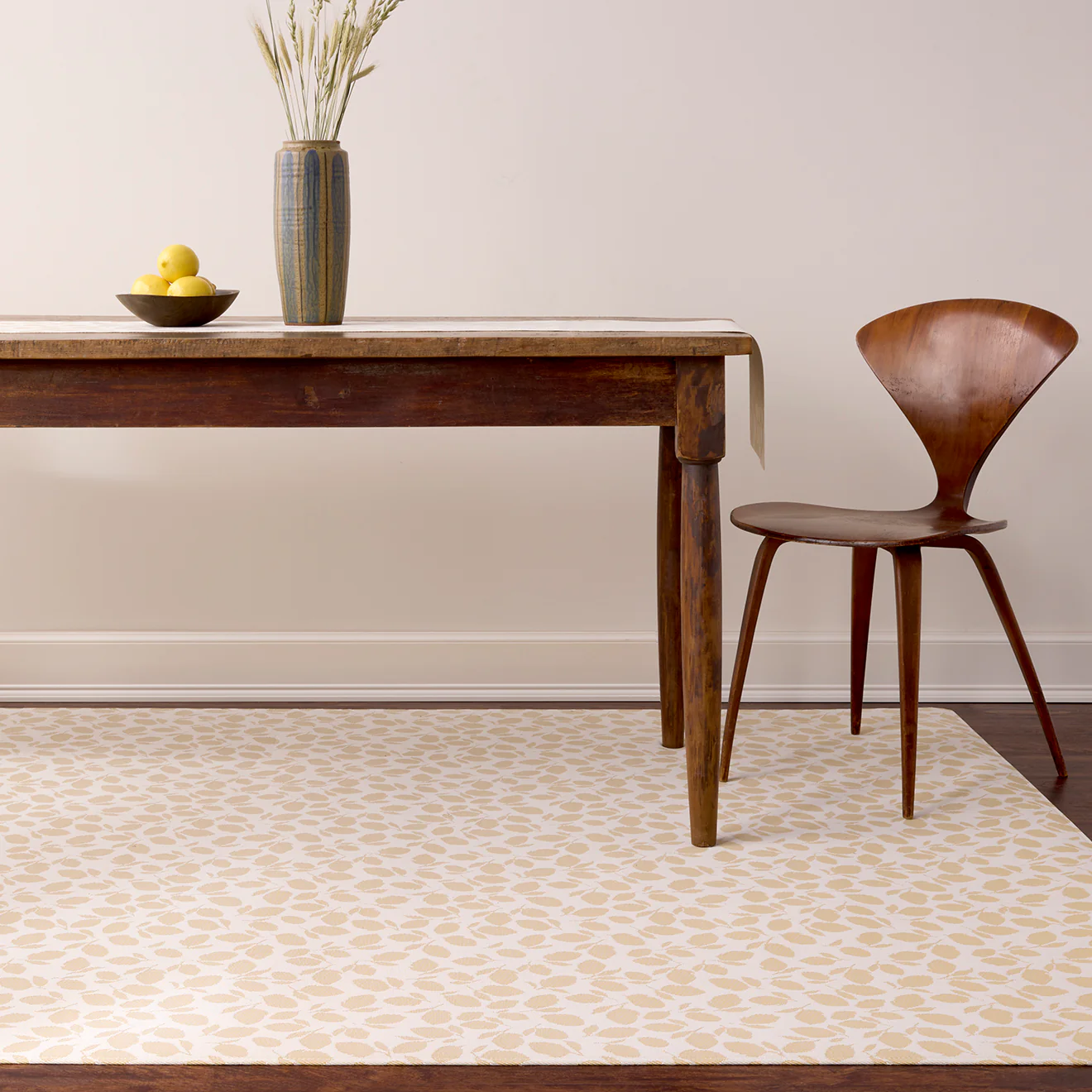 Lemon Leaves Rugs - Goldenrod - Image 3