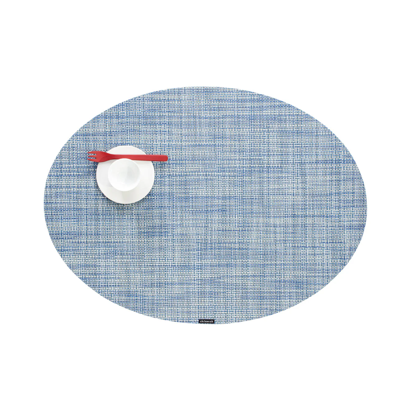 Mini Basketweave Placemat Samples - Chambray - Image 3