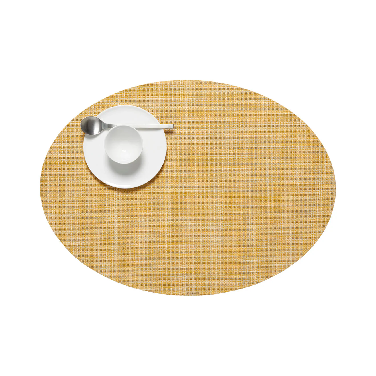 Mini Basketweave Placemat Samples - Ochre - Image 3