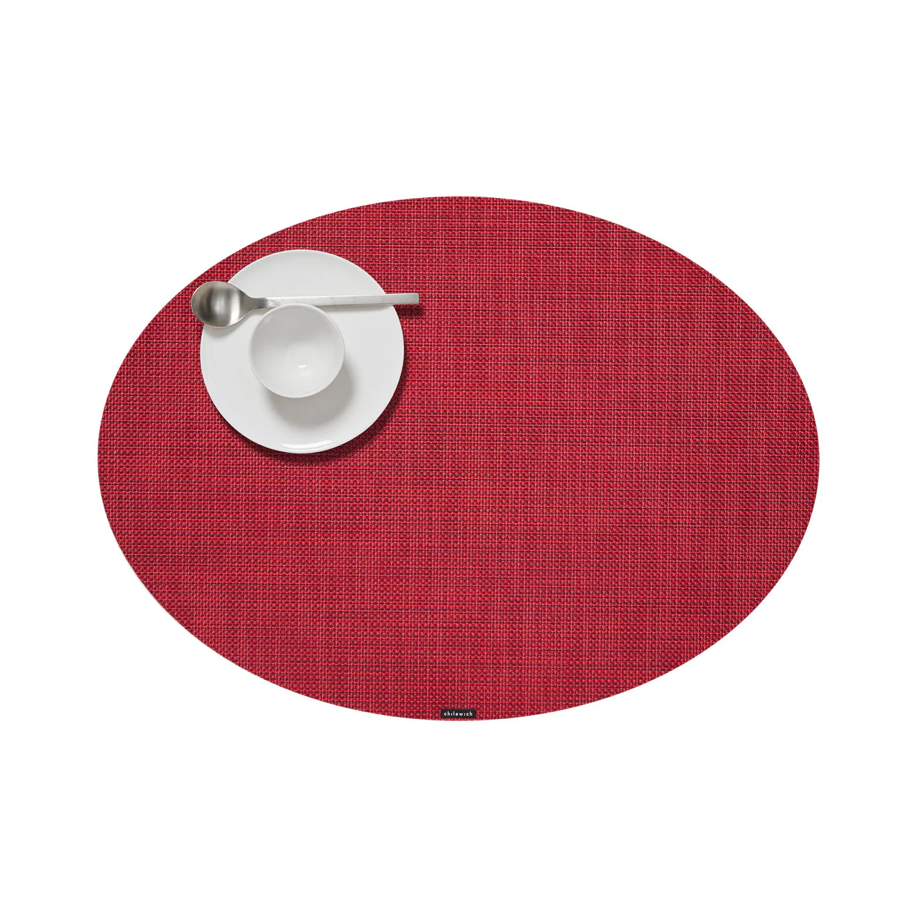 Mini Basketweave Placemat Samples - Scarlet - Image 3