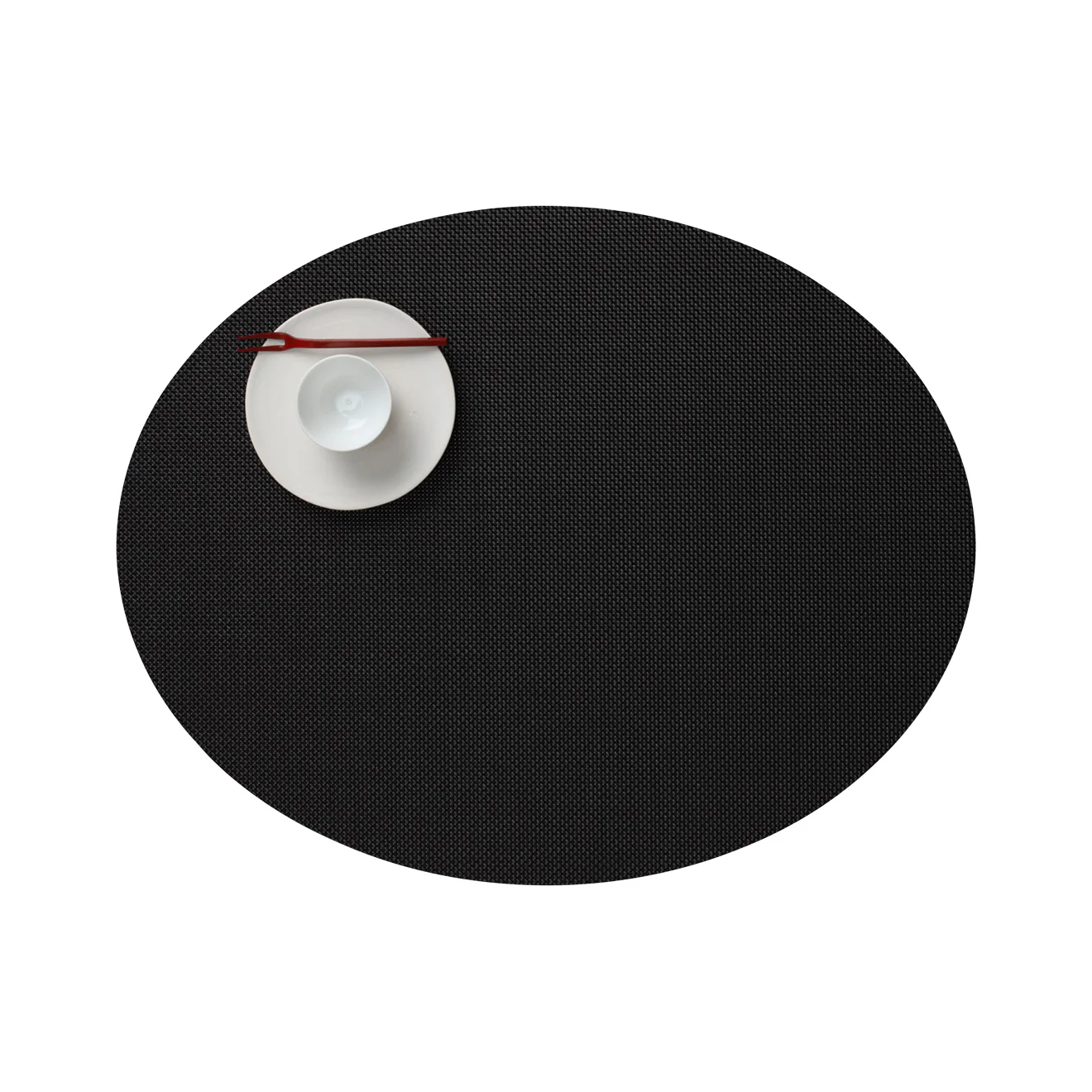 Mini Basketweave Placemats - Black - Image 4