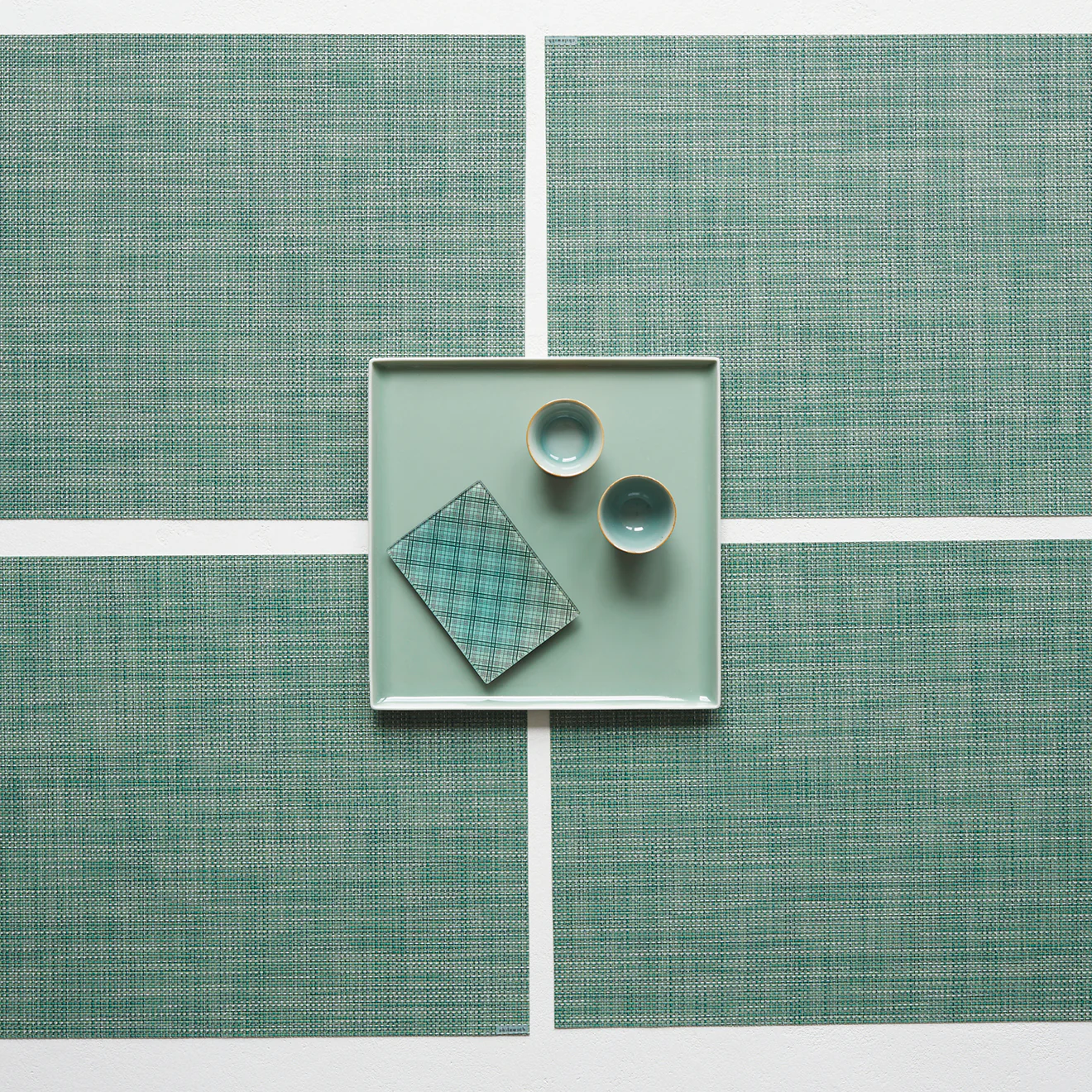 Mini Basketweave Placemats - Ivy - Image 7