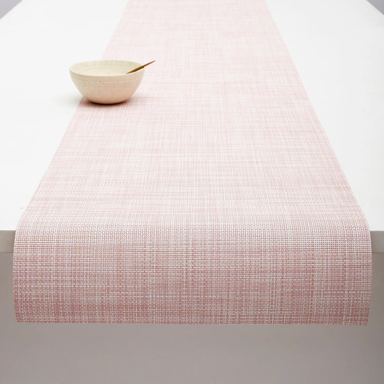 Mini Basketweave Table Runner Samples - Blush