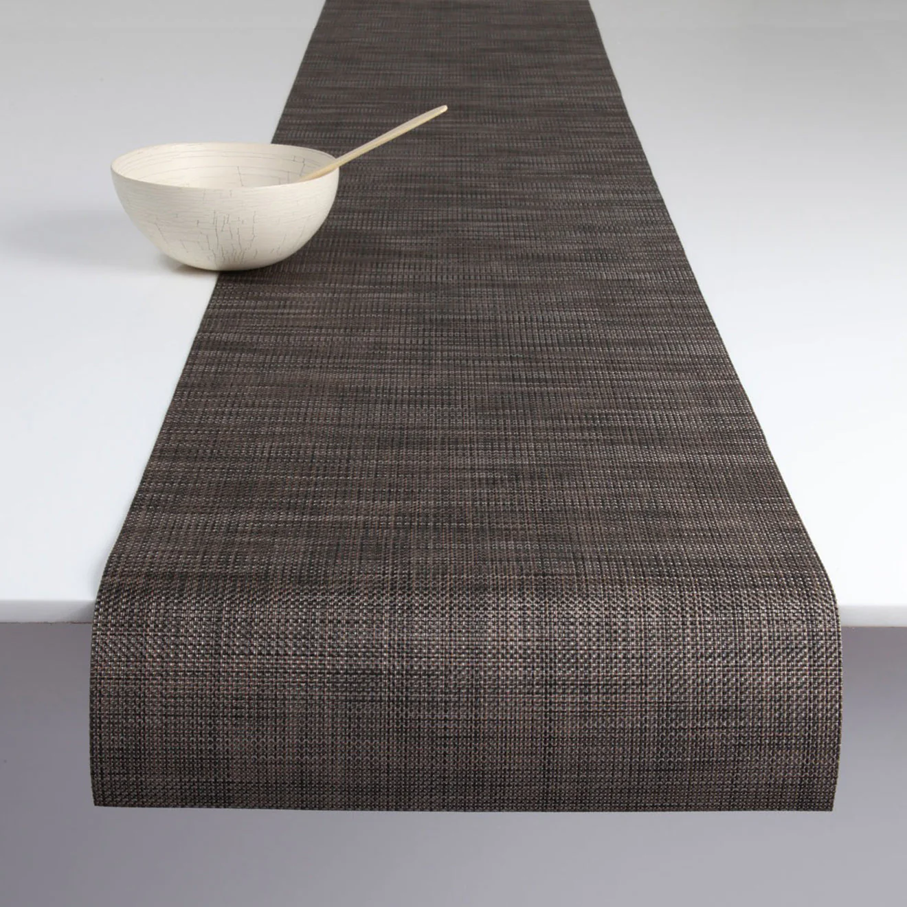Mini Basketweave Table Runner Samples - Dark Walnut