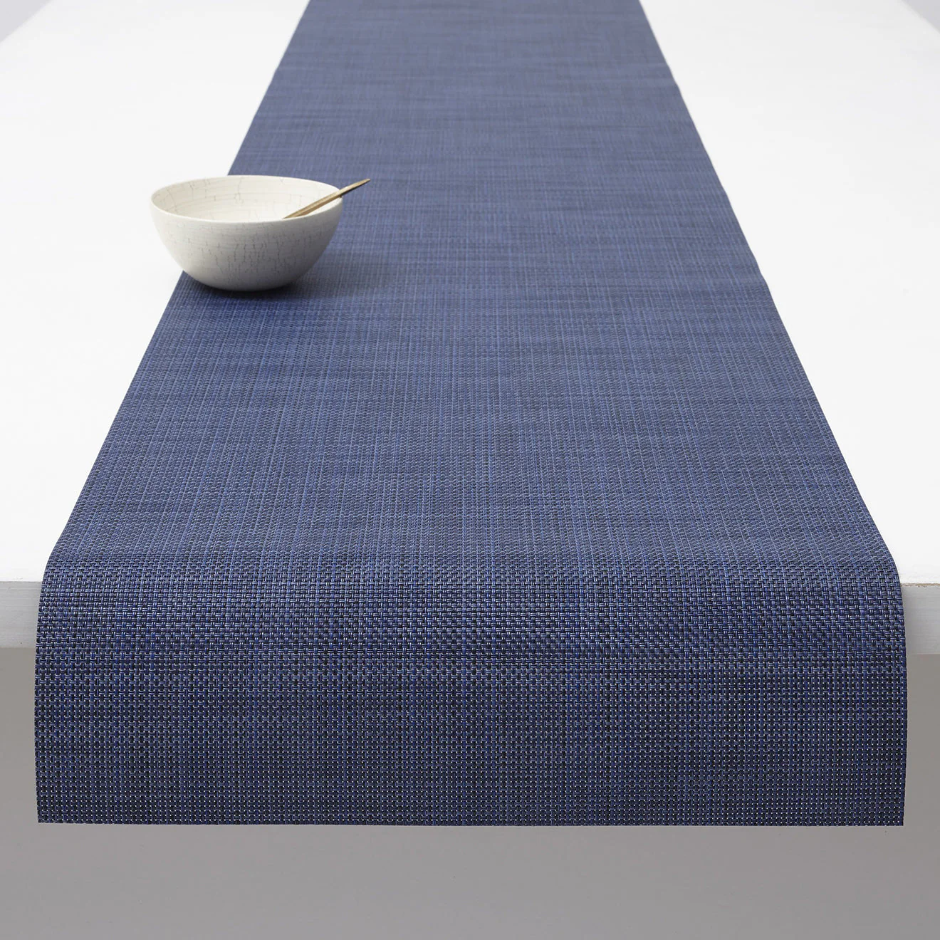 Mini Basketweave Table Runner Samples - Indigo