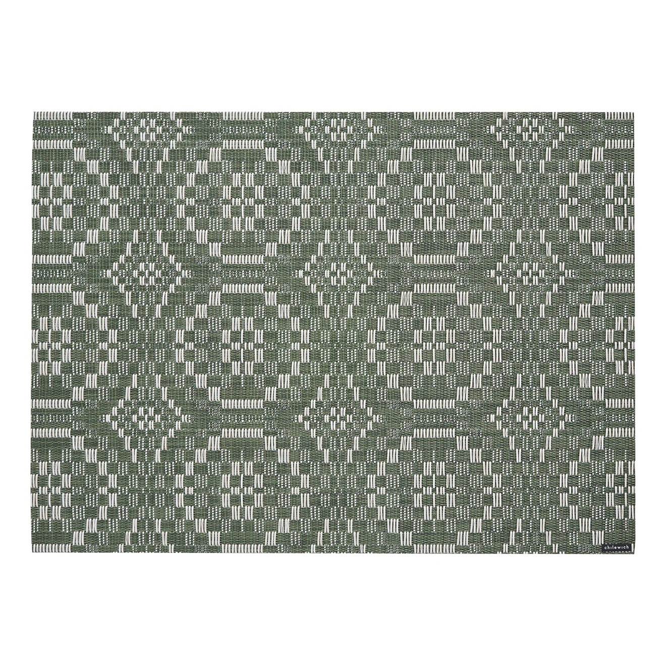 Overshot Placemats - Thyme - Image 2