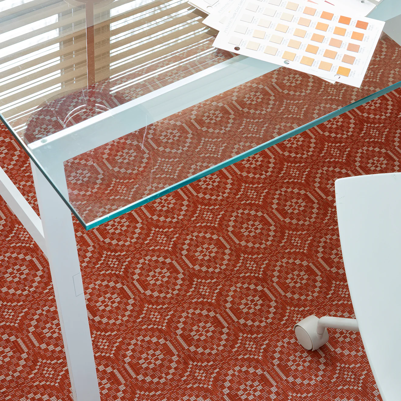 Overshot Rugs - Paprika - Image 4