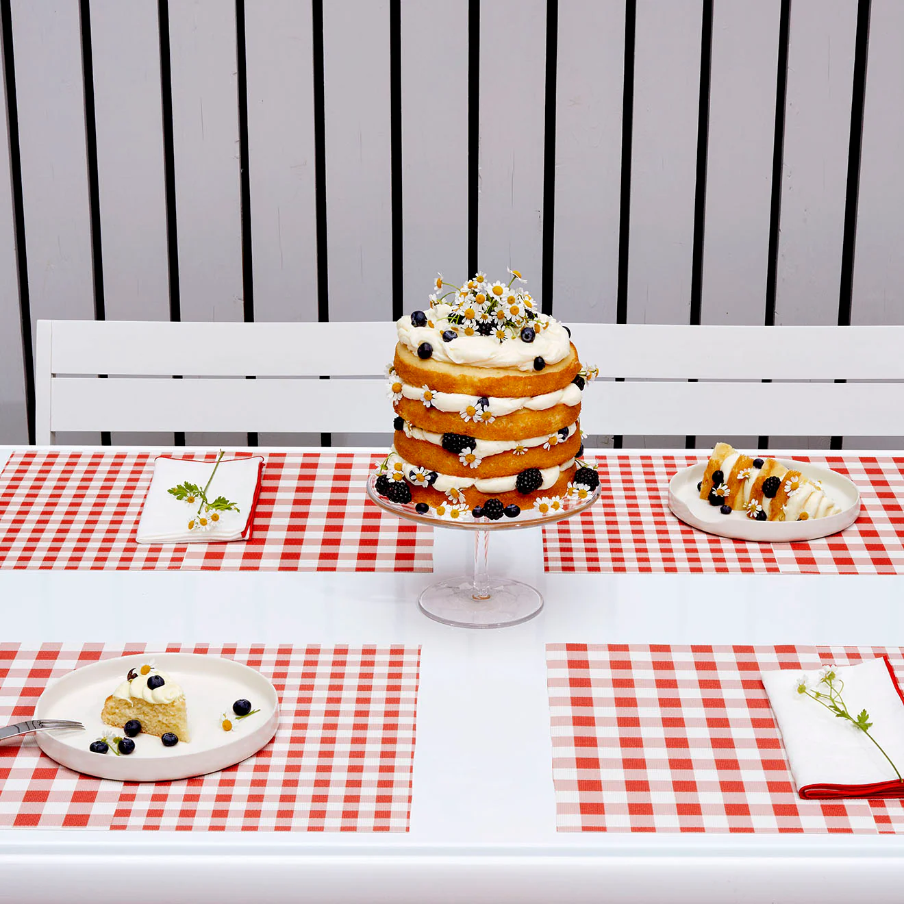 Picnic Placemat- Red - Image 6