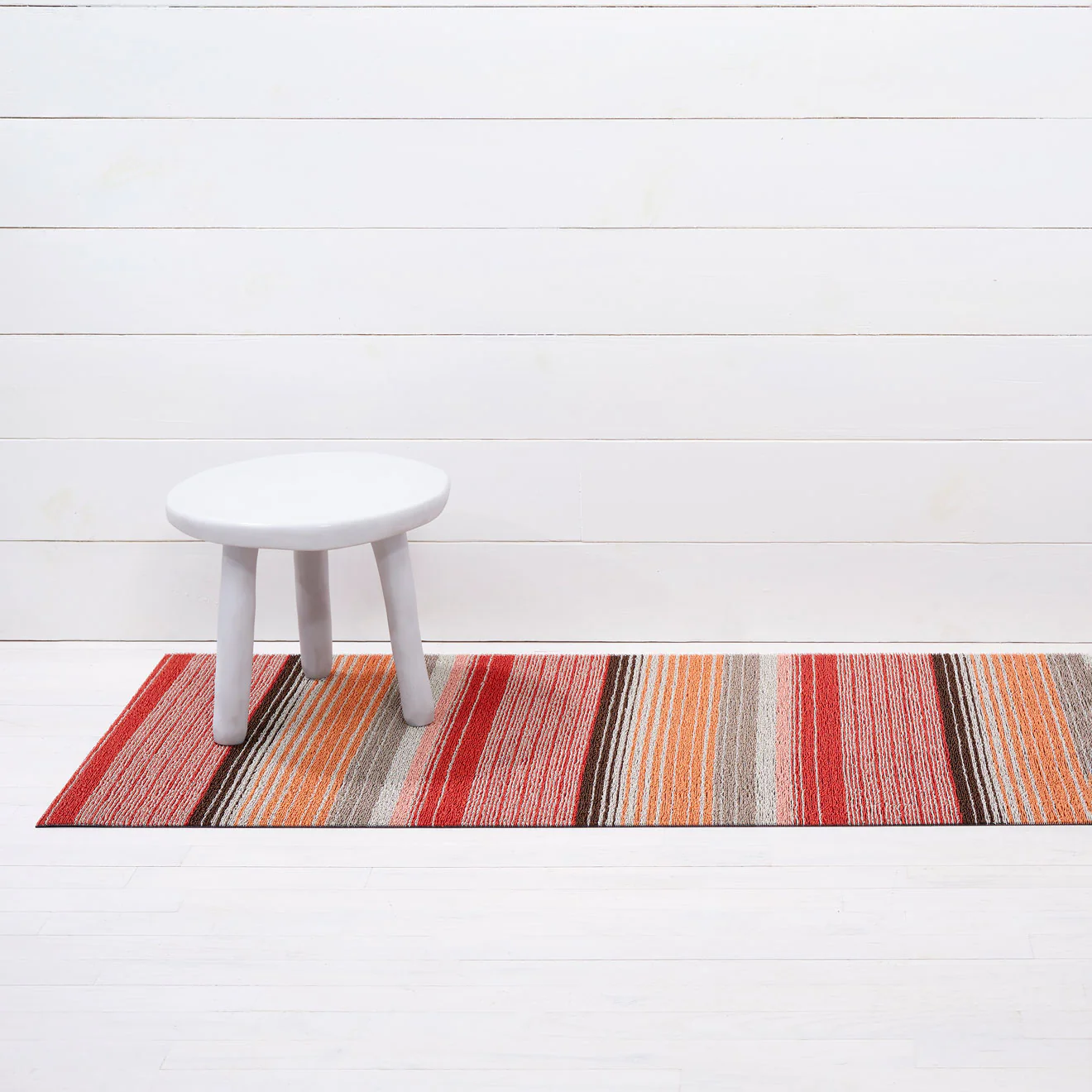 Pop Stripe Shag Mats - Paprika - Image 4
