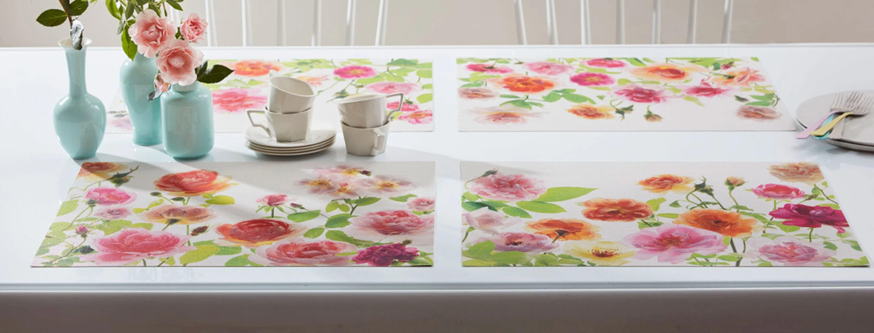 Roses in the Garden Placemats - Image 6