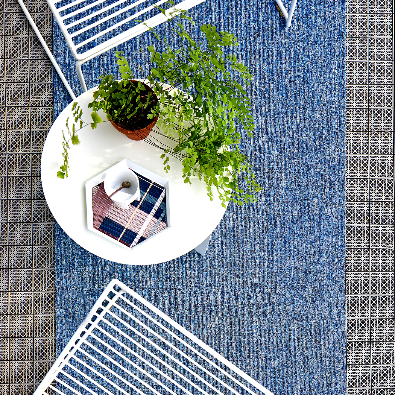 Heathered Shag Mats - Cornflower - Image 6