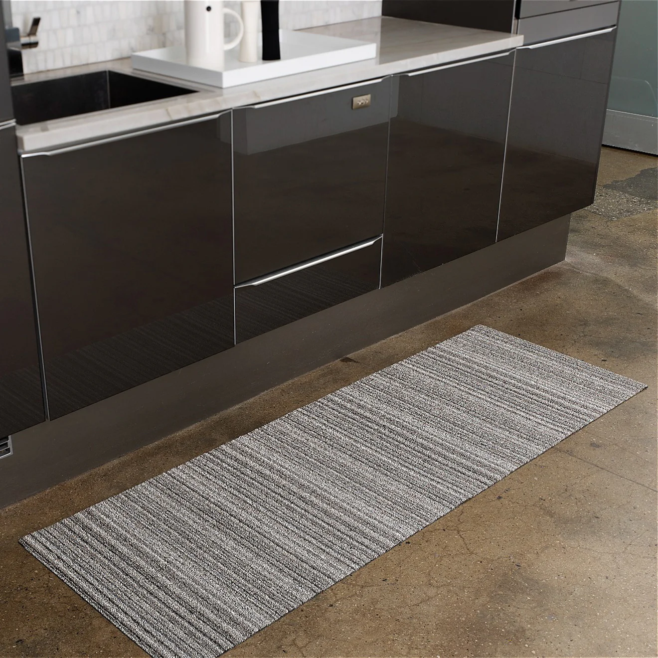 Skinny Stripe Shag Mats - Birch - Image 5