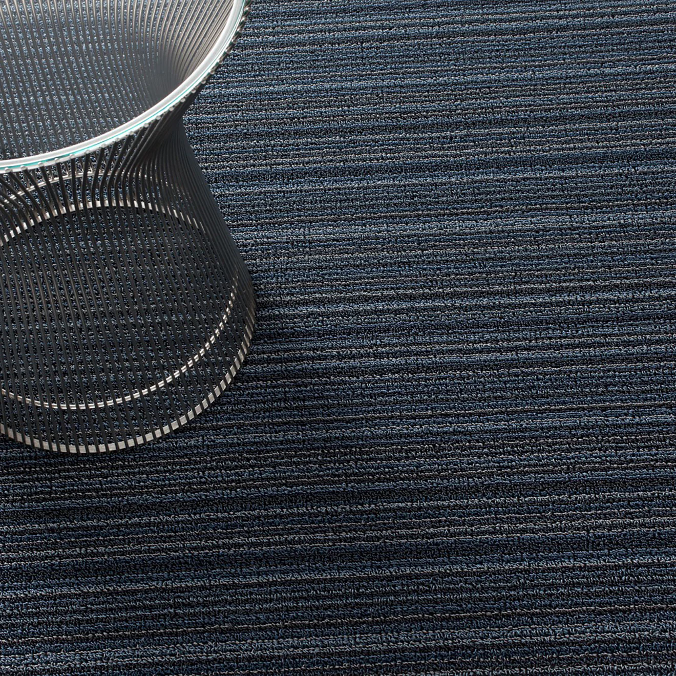 Skinny Stripe Shag Mats - Blue - Image 4