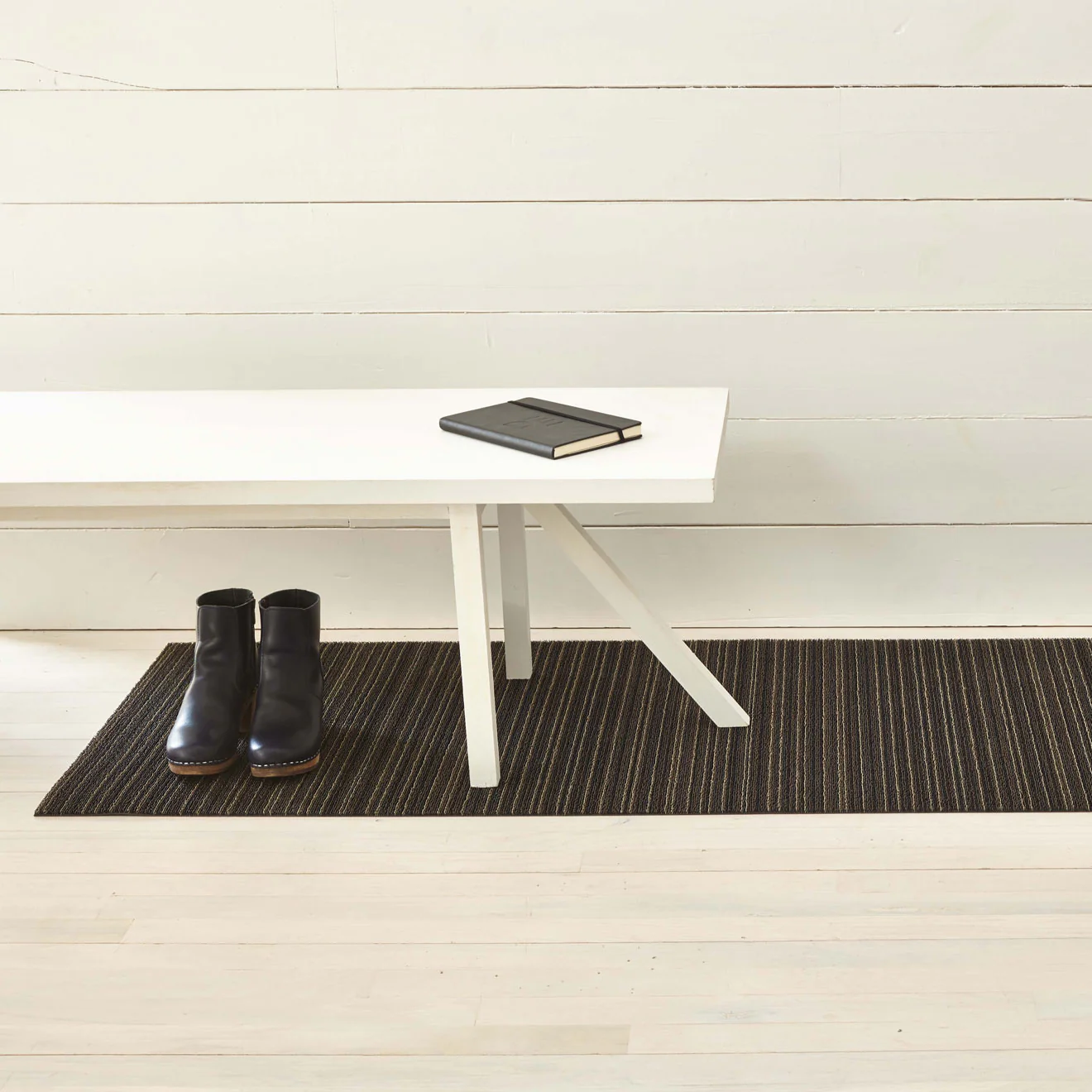 Skinny Stripe Shag Mats - Steel - Image 6