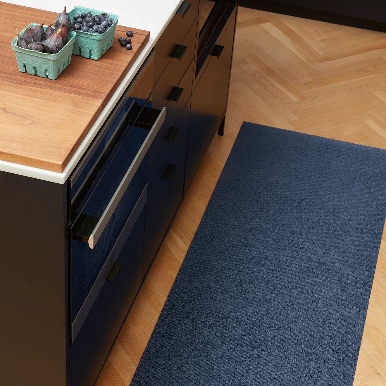 Solid Shag Mats - Indigo - Image 4