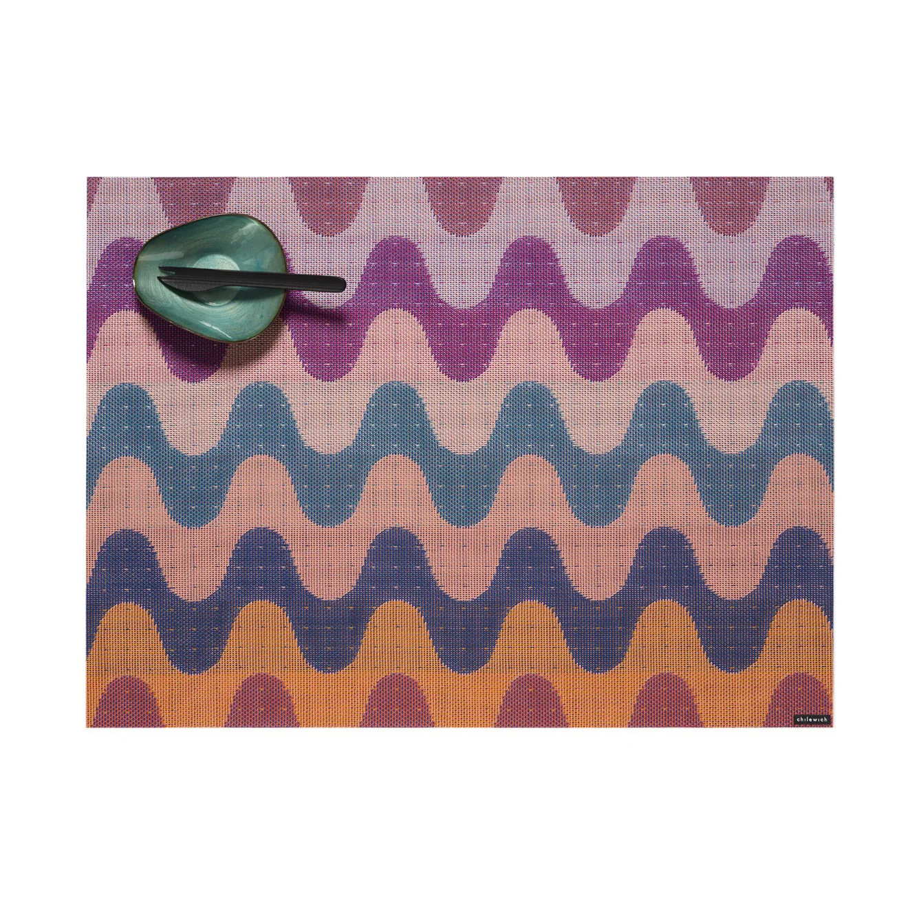 Wiggle Placemat Samples - Heatwave