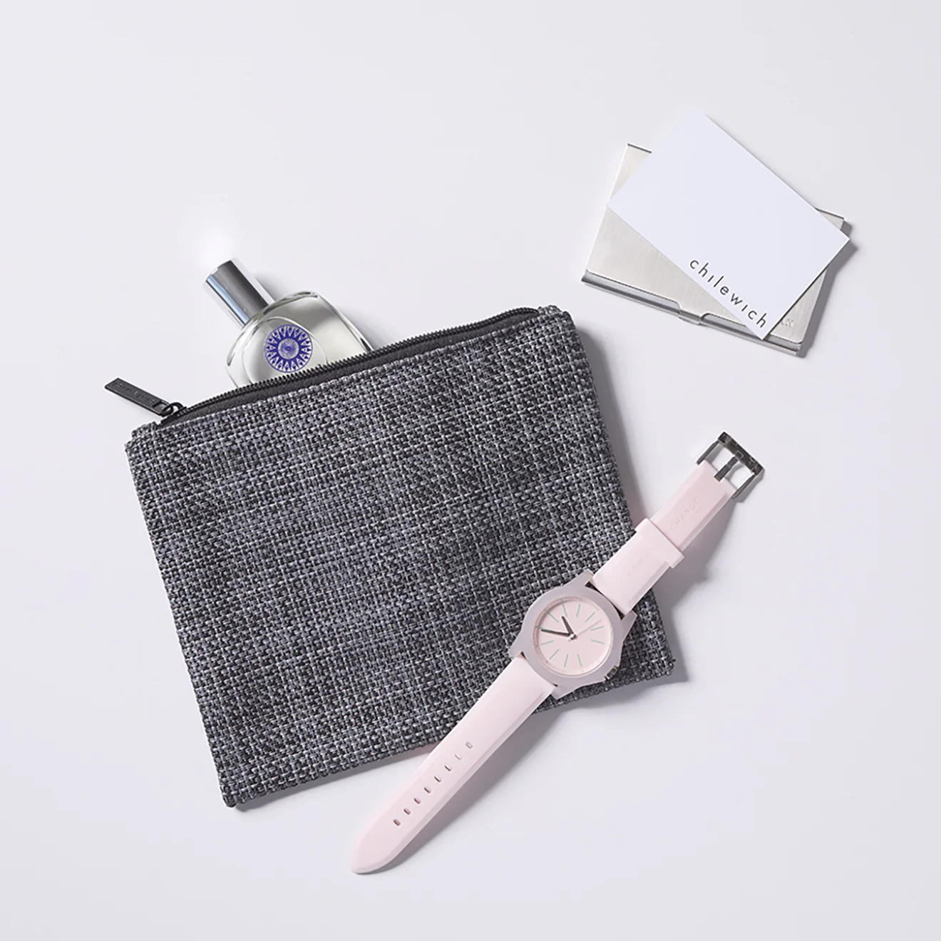 Zippered Pouches - Cool Grey - Image 11
