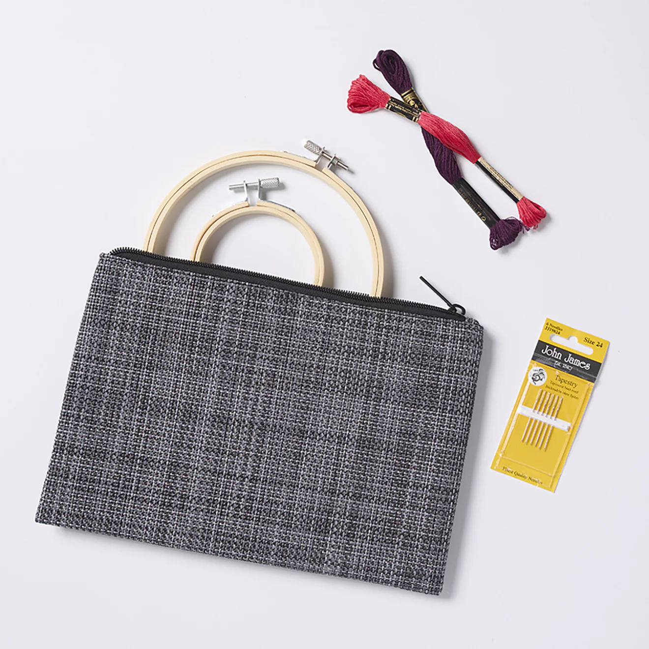 Zippered Pouches - Cool Grey - Image 6