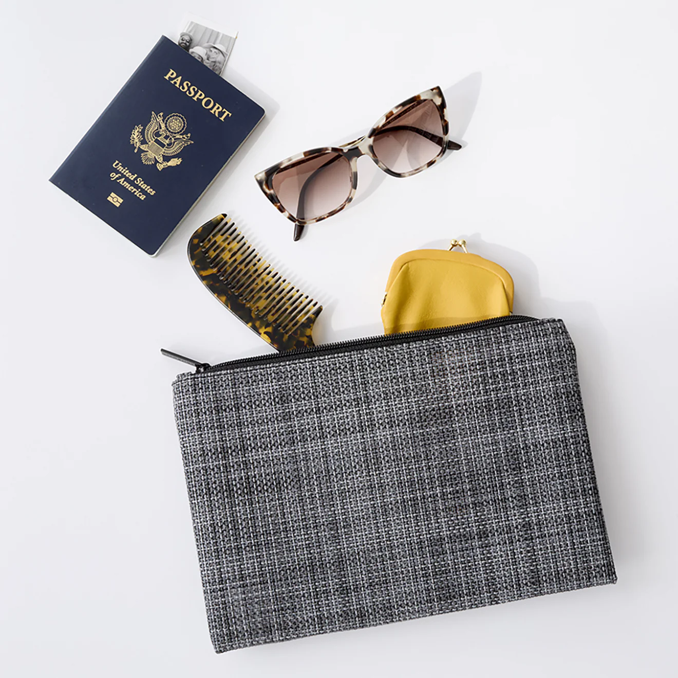 Zippered Pouches - Cool Grey - Image 8